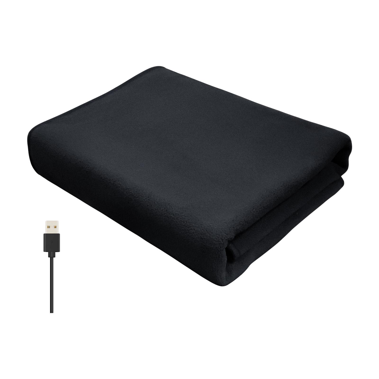 Bothyi - Manta Calefactable Capa Cálida Multiusos Para Ancianos Viajes Al Aire Libre Negro