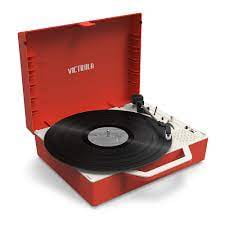 Victrola - Tornamesa Re Spin Con Bluetooth Roja