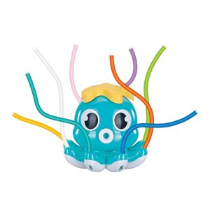 Magideal - Rociadores Para Juegos De Agua Al Aire Libre Control De Presión De Agua De Pulpo Con 8 Tubos De Movimiento Juguete De Rociador De Agua De Verano Para Verde