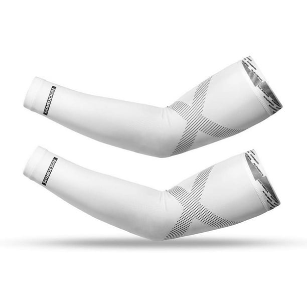 Mangas Rockbros Ciclismo, Deportes, Manejo, Uv400 Manguillas blanco M