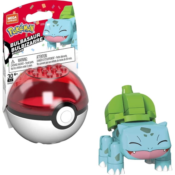 Set De Construcción Pokémon Bulbasaur 30 Piezas