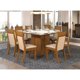 thumbnail image 4 of Comedor Chanel 8 Sillas Imbuia Café Claro, 4 of 6
