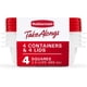 thumbnail image 1 of Contenedores Rubbermaid TakeAlongs 2.9 Tazas Cuadrados 4un, 1 of 3
