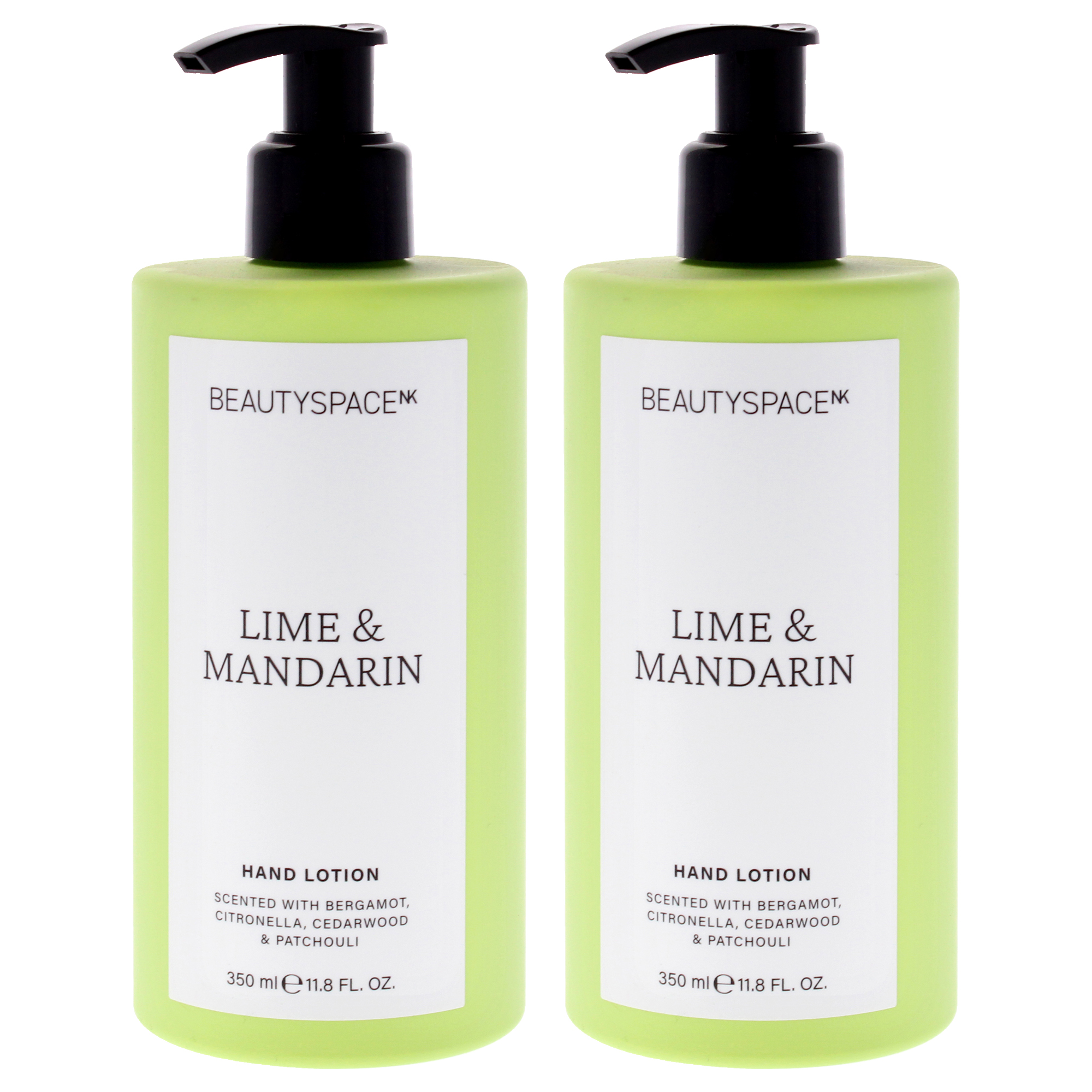 Beautyspace - Loción Para Manos Beauty Space Lima Y Mandarina Pack De 2