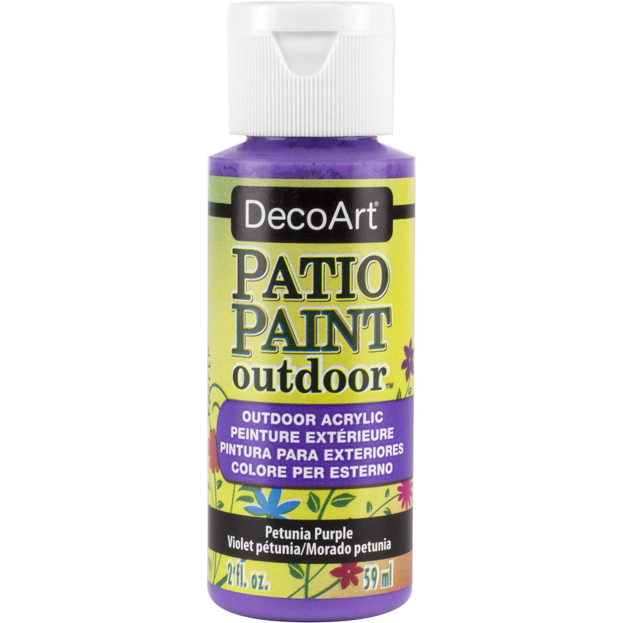 Pintura Acrílica Decoart Paint Paint Petunia Purple 60 Ml
