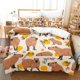 thumbnail image 1 of x1787 Bed SheetsCapybaras Bedding Set Twin Full Size Bed Set Aldult Kid Bedroom Duvetcover Sets Anime Bed Sheet Set 3-Piece Bedding Set (1 Duvet Cover + 2 Pillow Shams) nj1787, 1 of 5