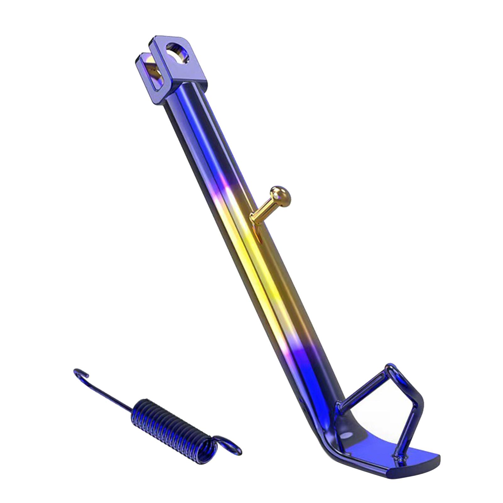 Magideal - Pata De Cabra Para Motocicleta, Soporte Lateral Universal Resistente Para Estacionamiento De Motocicletas De Motocross 25 Cm