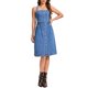 thumbnail image 1 of INSPIRE CHIC Vestido de Mezclilla con Botones para Mujer sin Mangas Cuello Cuadrado Vestidos de Jean 2XL Azul, 1 of 6