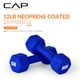 thumbnail image 2 of Par de mancuernas CAP Barbell, neopreno, 5,4 kg, Admiral Blue, 2 of 7