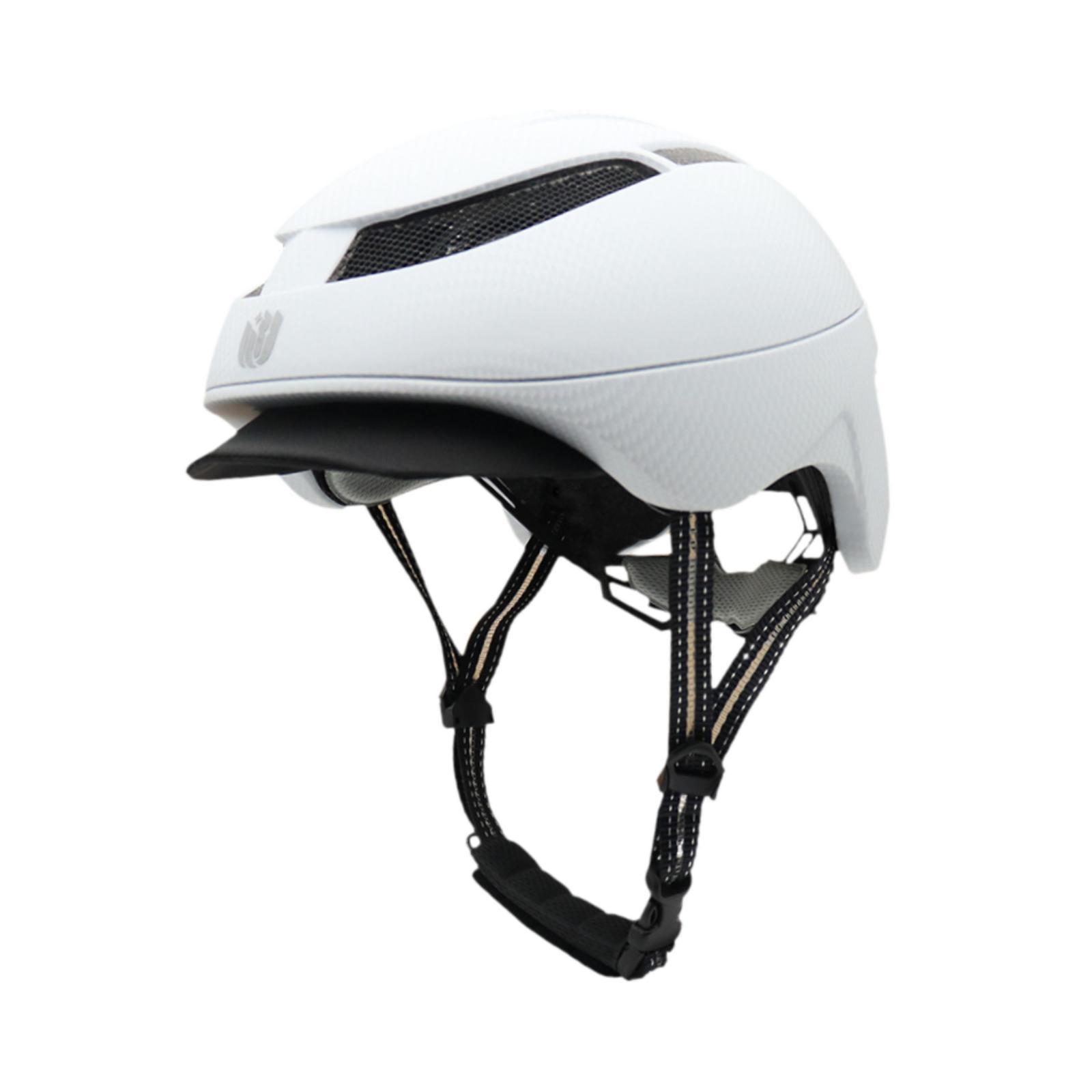 Ioensy - Accesorios Para Casco Ecuestre Casco De Bicicleta Para Patinaje Adultos Multideporte Blanco