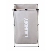 Tomasstore - Cesta Gris De Almacenamiento De Ropa Sucia Plegable Organizador