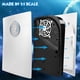 thumbnail image 3 of Placas Frontales AARONMEI para Consola PlayStation 5 Edición Digital Blanca, 3 of 3
