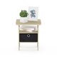 thumbnail image 5 of Mesa Auxiliar Furinno ANDREY con Estantes Abiertos y Cesto de Almacenamiento, 5 of 7