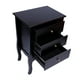 thumbnail image 5 of Set 2 Veladores Dormitorio Imperia 3 Cajones Negro, 5 of 7