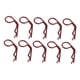 thumbnail image 5 of 10pcs RC Cuerpo Clips Pines R-Pin Para 1/8 1/10 1/12 RC Racing Vehicle Car Decor Rojo, 5 of 5