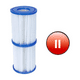 thumbnail image 1 of Cartucho De Filtro Bestway Tipo Ii Bomba Filtro Pack 2 Und, 1 of 4