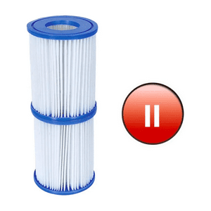 Cartucho De Filtro Bestway Tipo Ii Bomba Filtro Pack 2 Und
