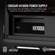 thumbnail image 2 of Fuente De Alimentación Hx1000i Ultra low Noise 80 Plus Platinum, 2 of 7