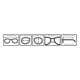 thumbnail image 5 of Paquete de 6 gafas de lectura Boost Eyewear negras +2.50, 5 of 8