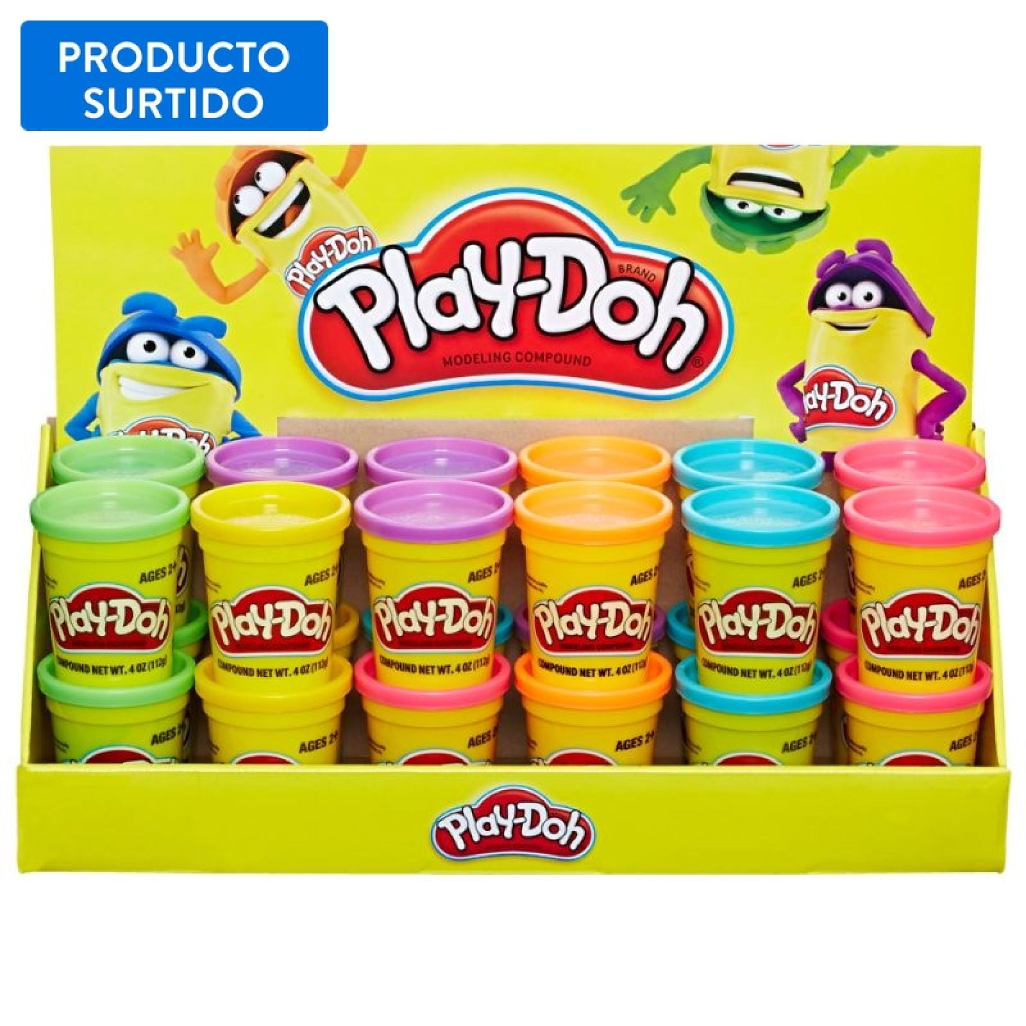 Play-doh - Masitas Unitaria 4oz (colores Surtidos)