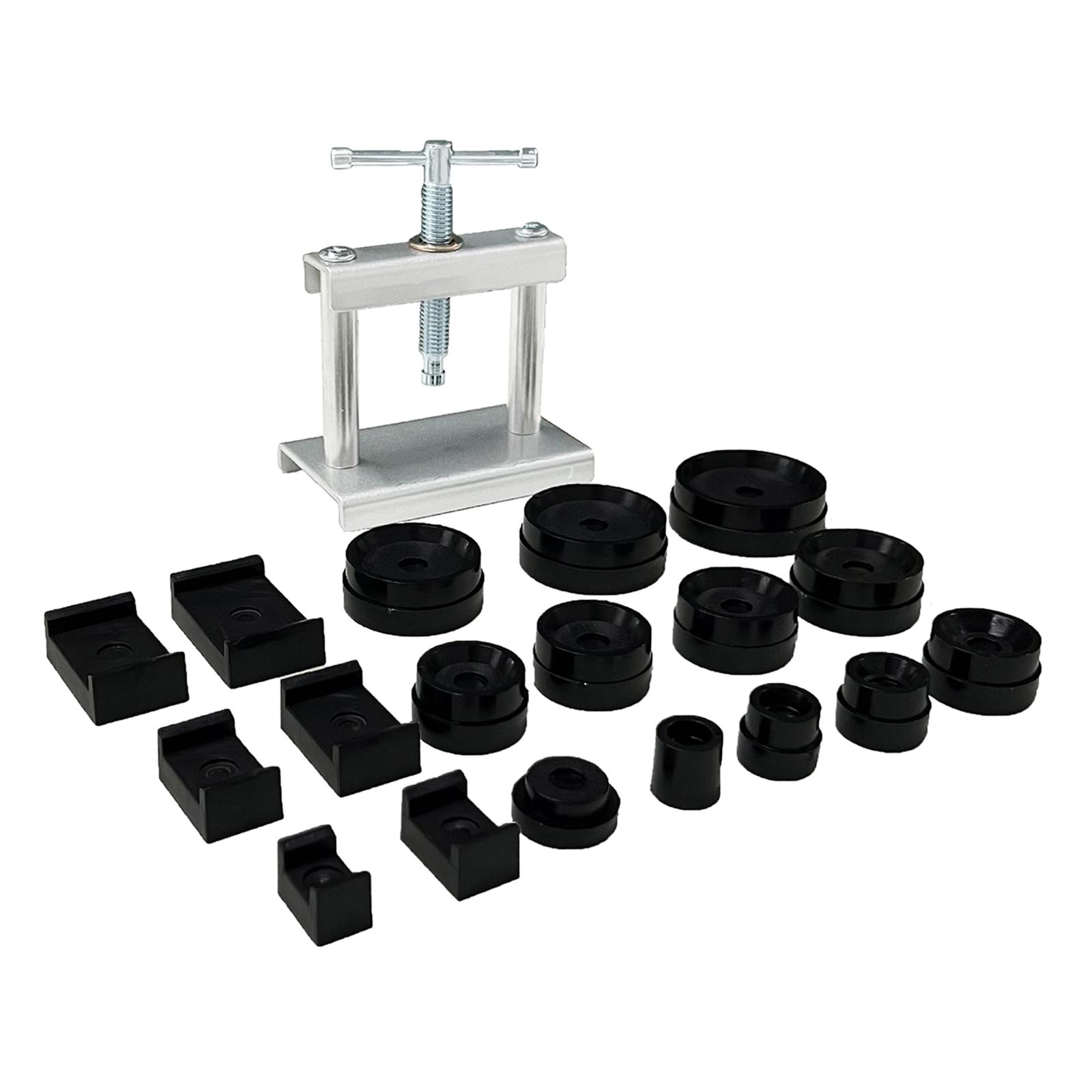 Magideal - Herramienta De Reparación De Relojes Con Cierre De Reloj, Cierre De Mantenimiento, Juego De Herramientas De Prensa De Reloj Profesional Para Cerrar La , 18 Uds Muere