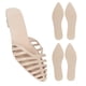 thumbnail image 1 of Plantillas Para Zapatos Ultradelgadas De Piel De Cerdo Para Punta Fina 2 Pares, 1 of 4