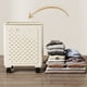 thumbnail image 4 of Cesta Organizadora De Ropa Plegable Con Ruedas Y Asas, 4 of 5