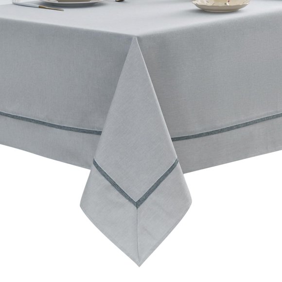 Mantel EHouseHome 152x366 cm Gris Plateado Impermeable