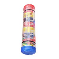 Magideal - Rainmaker Toy - Sonajero Para Bebé Con Forma De Gota De Lluvia Con Cuentas, Palo De Lluvia Con Sonido De Lluvia Para El Desarrollo, Para Niños, Bebés 20Cm