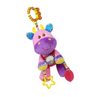 Bothyi - Sonajero Colgante De Bebé De Dibujos Animados Lindo Juguete De Felpa Para Cochecito De Viaje Infantil Púrpura