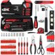thumbnail image 1 of Set de Herramientas GETFOO GF144RD de 144 Piezas Rojo Kit para el Hogar, 1 of 3