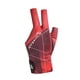 thumbnail image 1 of Guante De Billar De 3 Dedos Antideslizante Para Adultos, Para Mujeres Y Hombres, Guante Deportivo Para Taco De Billar, Color Negro Y Rojo, 1 of 5
