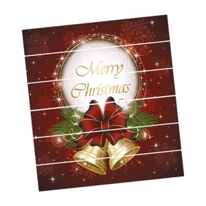 Bothyi - 6X Pegatinas Para Escaleras Calcomanías Navideñas Para Escaleras Con Forma De Campana Para Sala De Estar Familiar