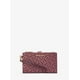 thumbnail image 1 of Cartera Jet Set Metálica Logo Jacquard Dorada, 1 of 2