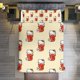 thumbnail image 1 of Hello Kitty Christmas Stockings 3 Pieces Duvet Cover Set Full Size Super Soft Fade Resistant Microfiber, 1 of 4