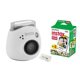thumbnail image 1 of Cámara digital Fujifilm Instax Pal con 20 impresiones en blanco lechoso, 1 of 4