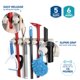 thumbnail image 4 of Garage Storage Systems - Soporte para fregonas y escobas HOME IT, color blanco roto, 4 of 7