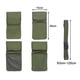 thumbnail image 5 of Cinturón de herramientas de jardinería, cinturón multiusos para jardinería, ideal para mejoras del hogar y tareas domésticas, bolsa organizadora de lona para la cintura., 5 of 8
