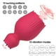thumbnail image 3 of Rose Vibrator Toy with Tongue Licking Oral Nipple Clit Clitoris Sucker Stimulator Female Adults Goods G Spot Sex Toys for Women, 3 of 5