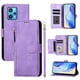 thumbnail image 1 of Funda tipo libro para REALME NARZO 50 PRO 5G con bolsillo con cremallera, cierre magnético, 7 ranuras para tarjetas y correa para la muñeca., 1 of 6