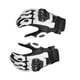 thumbnail image 2 of Guantes De Moto De Cuero PU Premium Pantalla Táctil Para Conducir En Blanco Y Negro Y Xl, 2 of 5