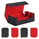 thumbnail image 3 of Caja De Baraja De Cartas Coleccionables, Contenedor De Exhibición Coleccionable, Caja De Cartas De Juego Premium, Divisor Rojo, Rojo, 3 of 4