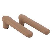 Bothyi - Cubierta Protectora De La Manija De La Puerta Funda De Silicona Cubierta De La Perilla De La Puerta Anticolisión Café