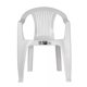 thumbnail image 1 of Silla Milán Blanco, 1 of 3