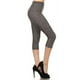 thumbnail image 1 of Saronite Leggings Capri de Yoga con Estampado de Chevrones y Cintura Gruesa de Spandex para Mujer, 1 of 1