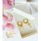 thumbnail image 2 of Argollas Huggies Doble Uso Punk Cruz Chapadas En Oro 18kl, 2 of 3