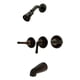 thumbnail image 1 of Grifo Kingston Brass KB235 Magellan para bañera y ducha, bronce frotado con aceite, 1 of 2
