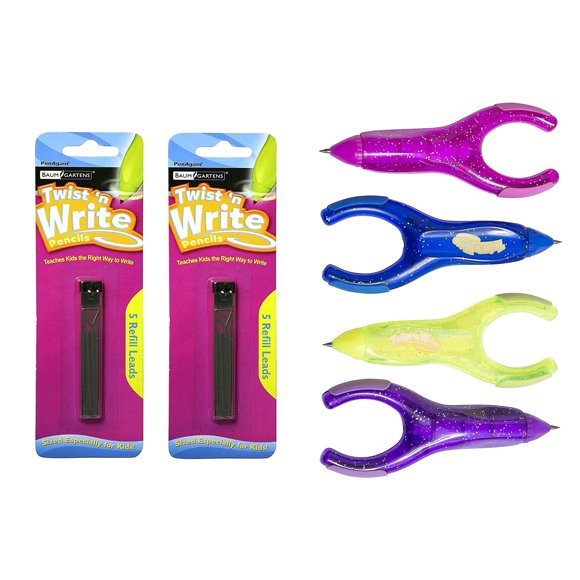 Set de 4 lápices PenAgain Twist 'n Write surtidos