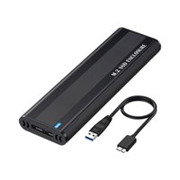 Magideal - Carcasa M.2 , Equipo De Tarjeta De Expansión, Piezas De Repuesto Compactas Fáciles De Usar, Piezas De Reparación, Carcasa De Aleación De Aluminio Sata 5Gb