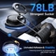 thumbnail image 3 of Soporte para teléfono de coche ANDERY Magsafe 360° ajustable en fibra de carbono, 3 of 7